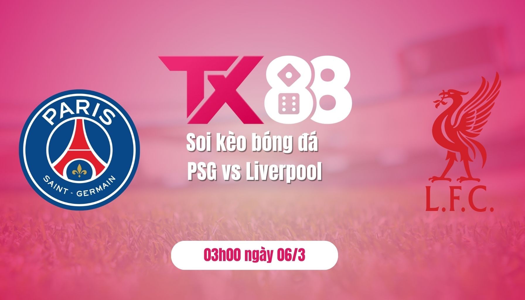 TX88 Soi kèo  bóng đá PSG vs Liverpool, 03h00 ngày 6/3: Không dễ cho chủ nhà